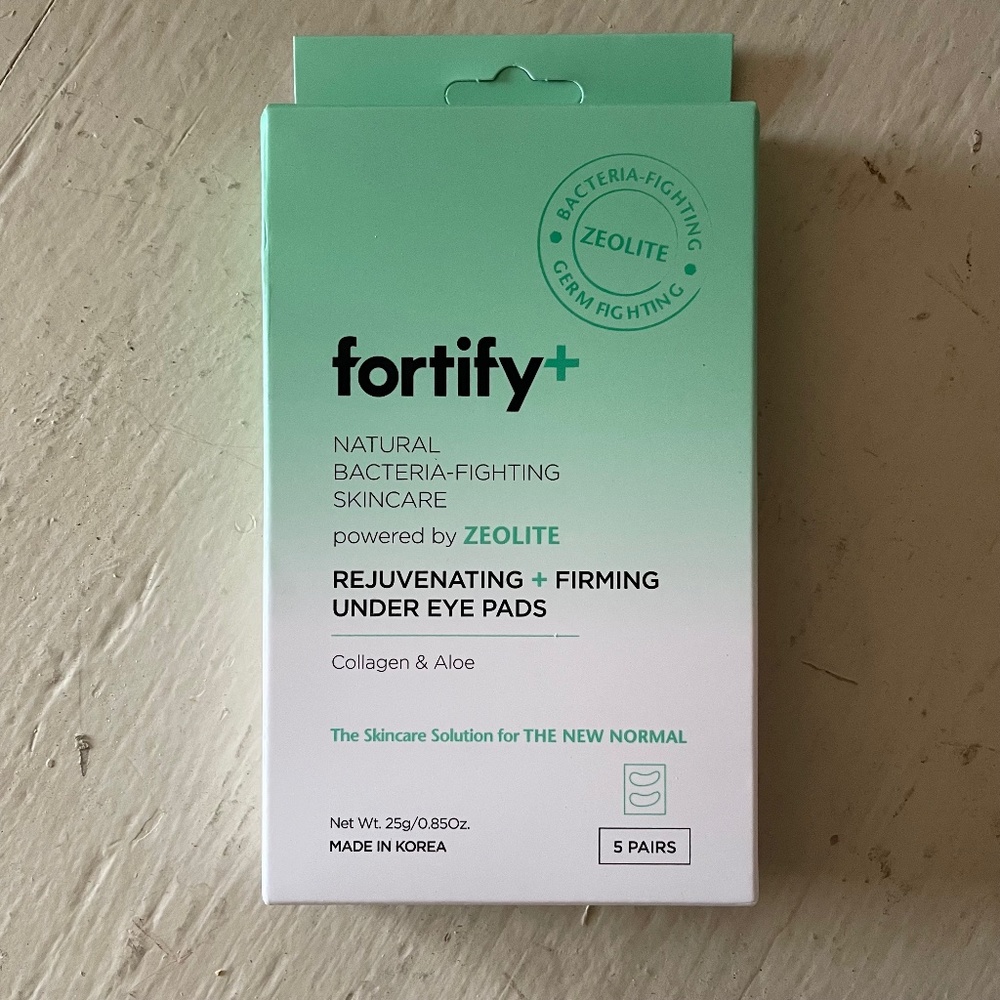 Fortify+ Rejuvenating and Firming Under Eye Pads 5 Pairs Brand NEW - Picture 1 of 3